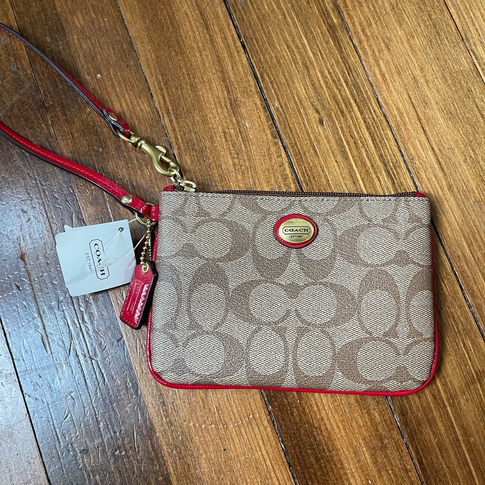 Coach wristlet